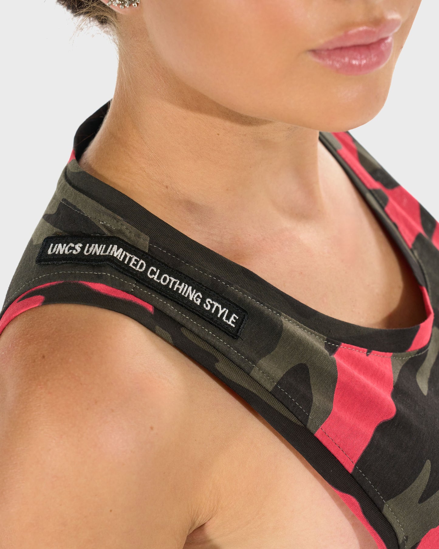 Isabelle Top PINK CAMOUFLAGE