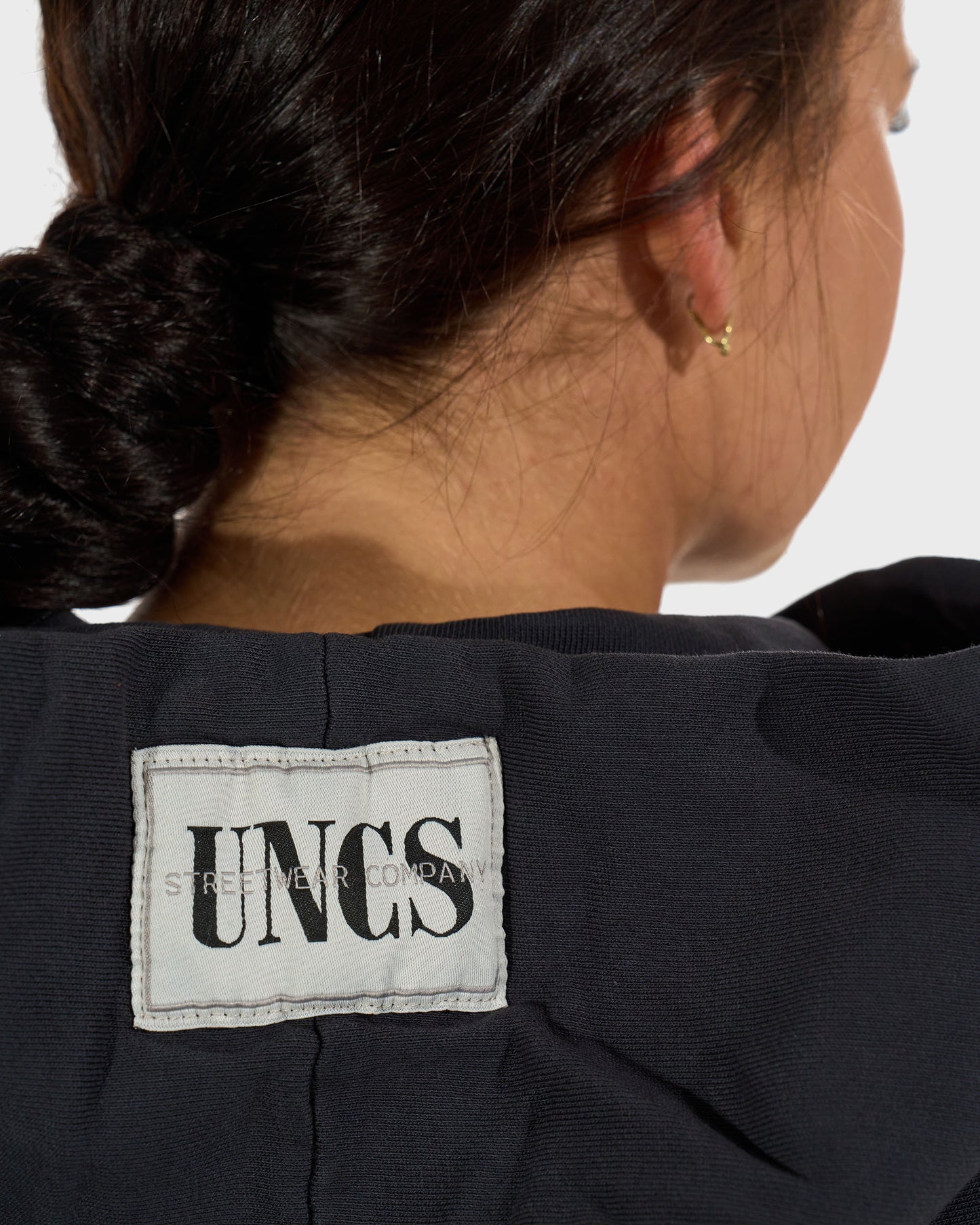 AMBER Women's sweatshirt BLACK