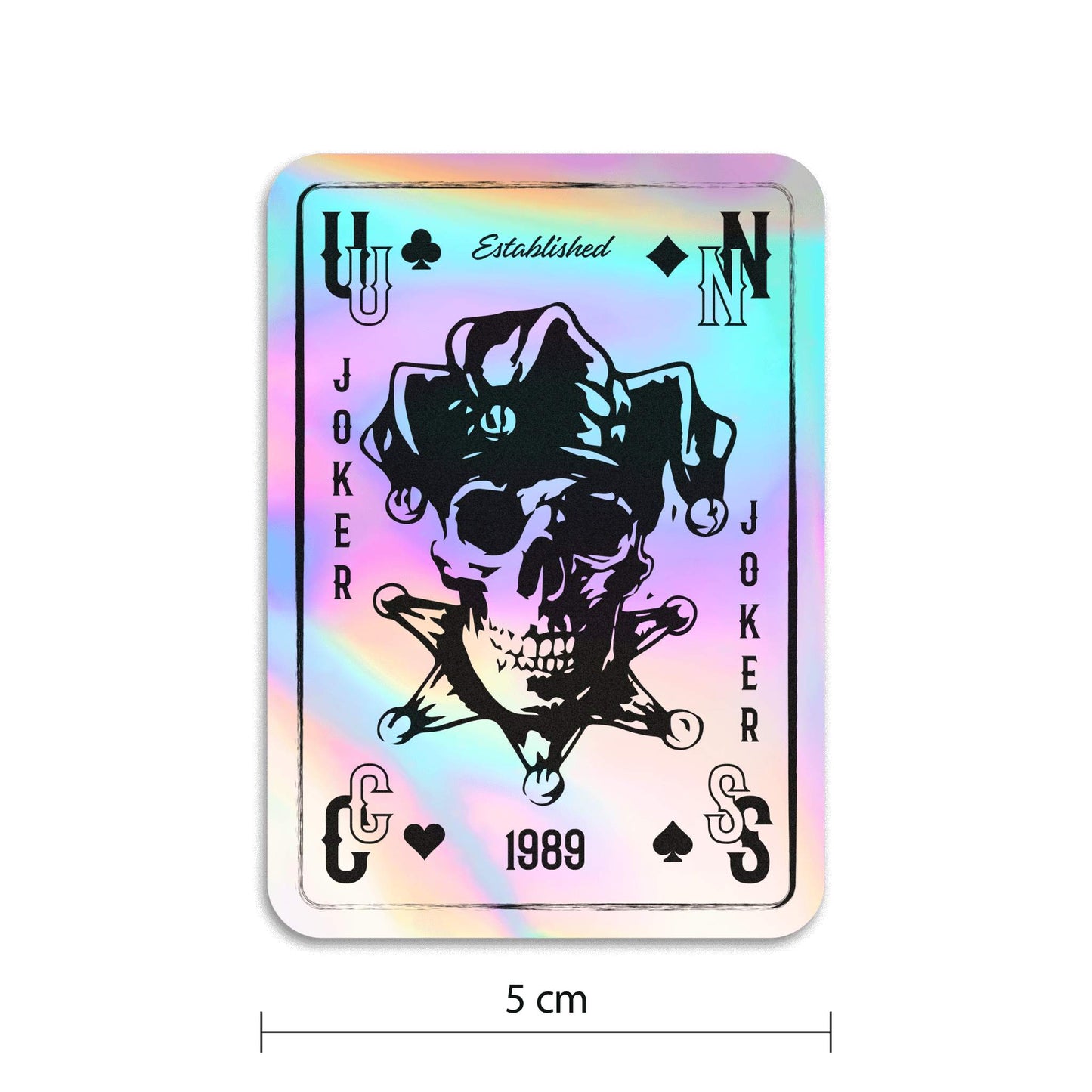JOKER II Sticker HOLOGRAPHIC