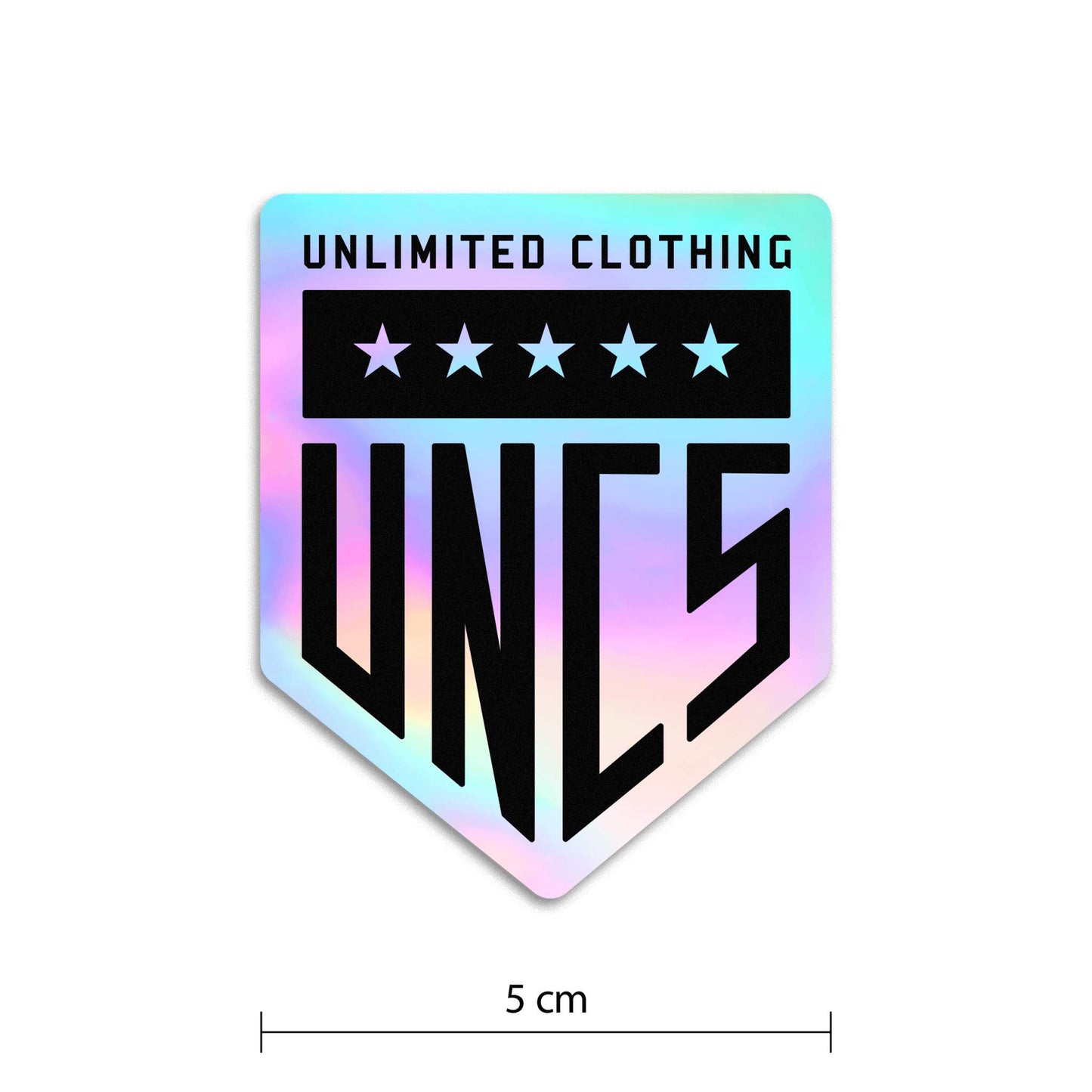 STARS Sticker HOLOGRAPHIC