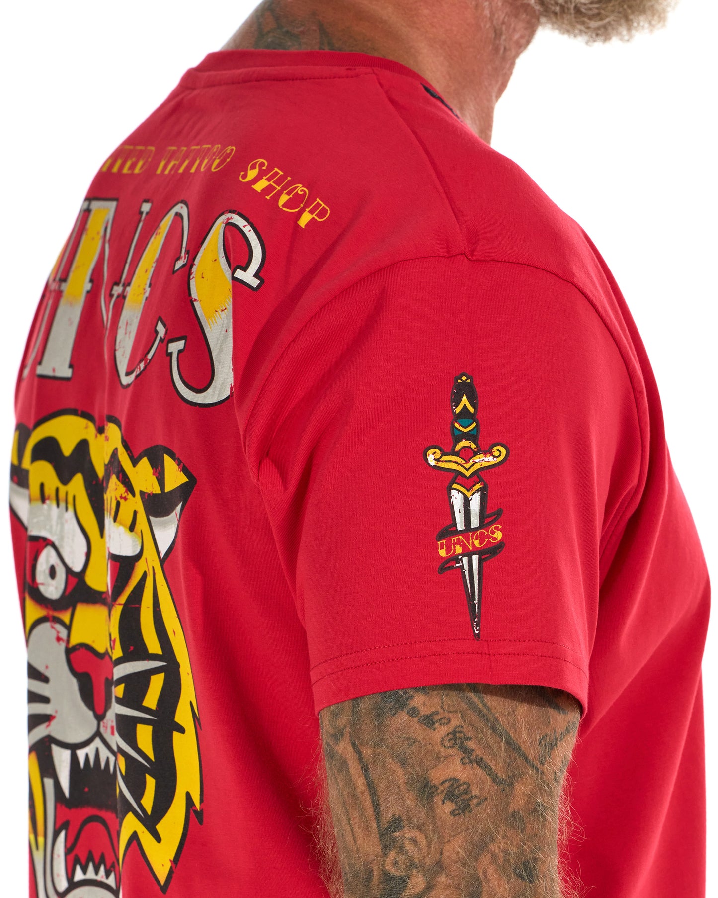 TIGER Men's T-Shirt RED