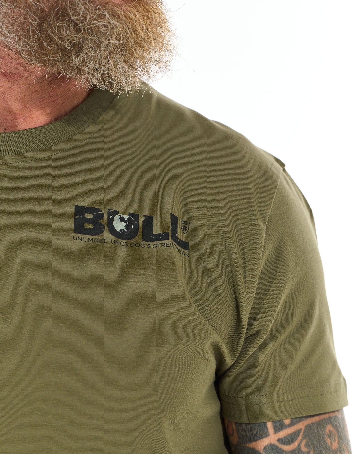 BULL Men's T-Shirt KHAKI