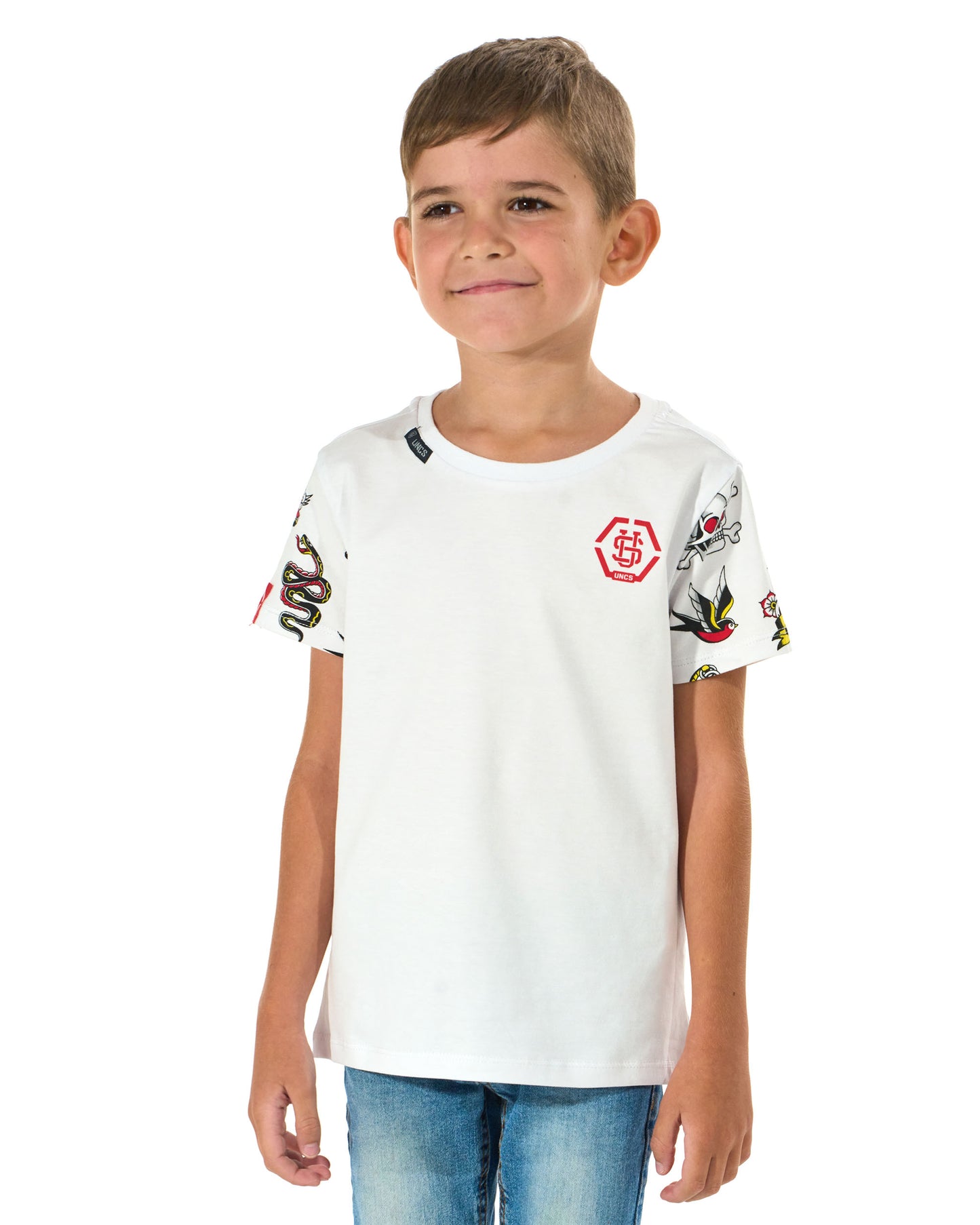 TATTOO II Children's T-Shirt WHITE