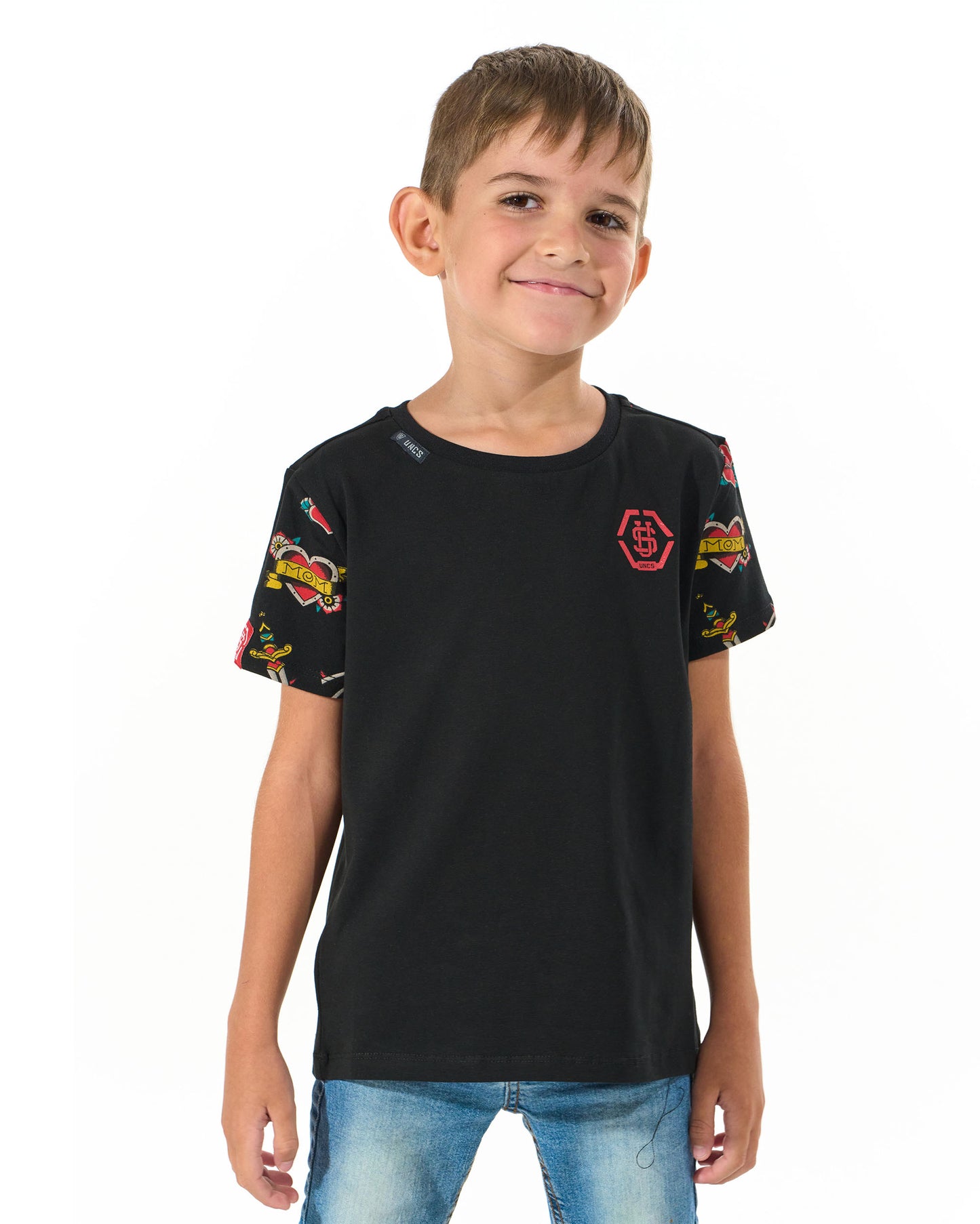 TATTOO II Children's T-Shirt BLACK
