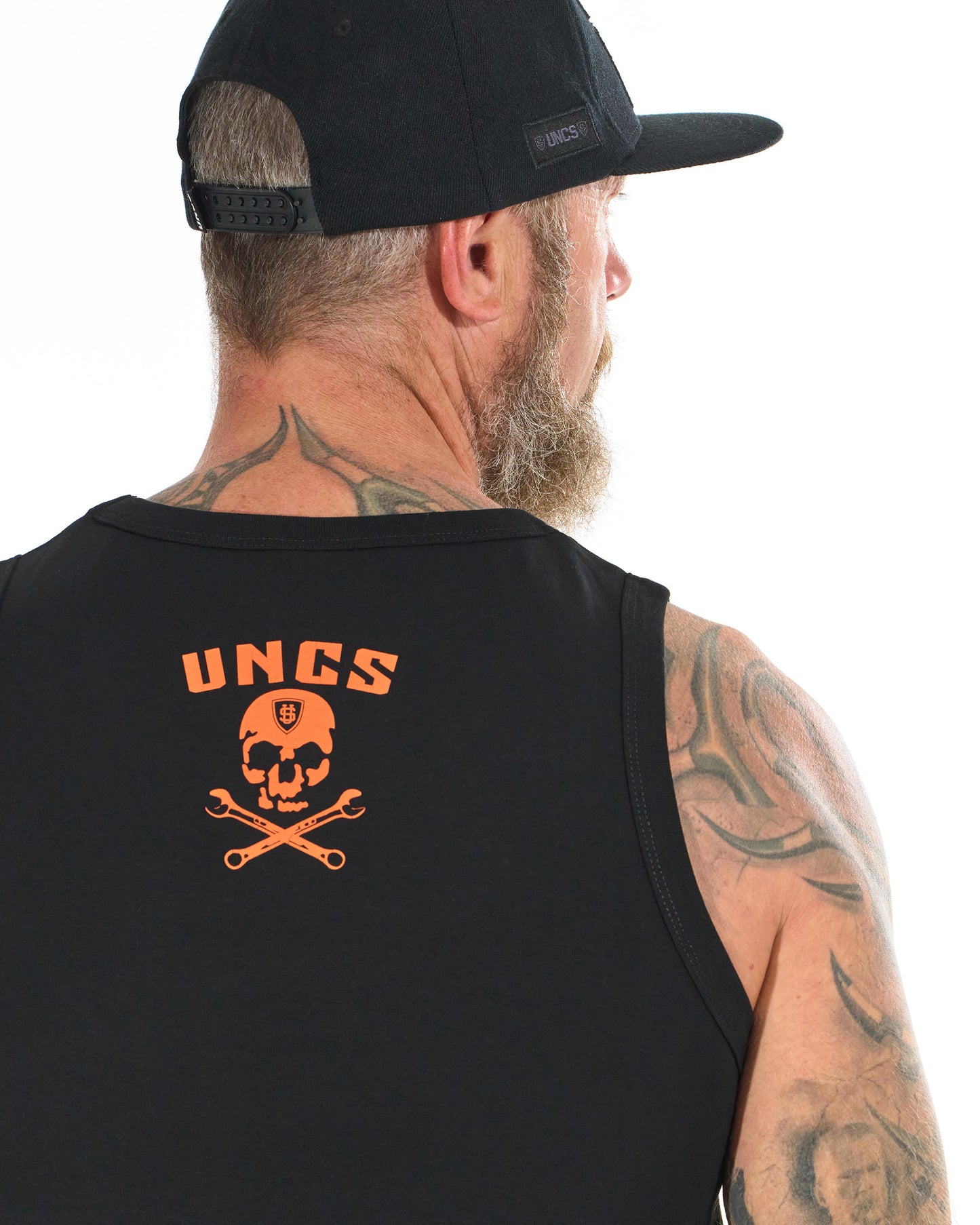 top WRENCH Men's BLACK/ORANGE