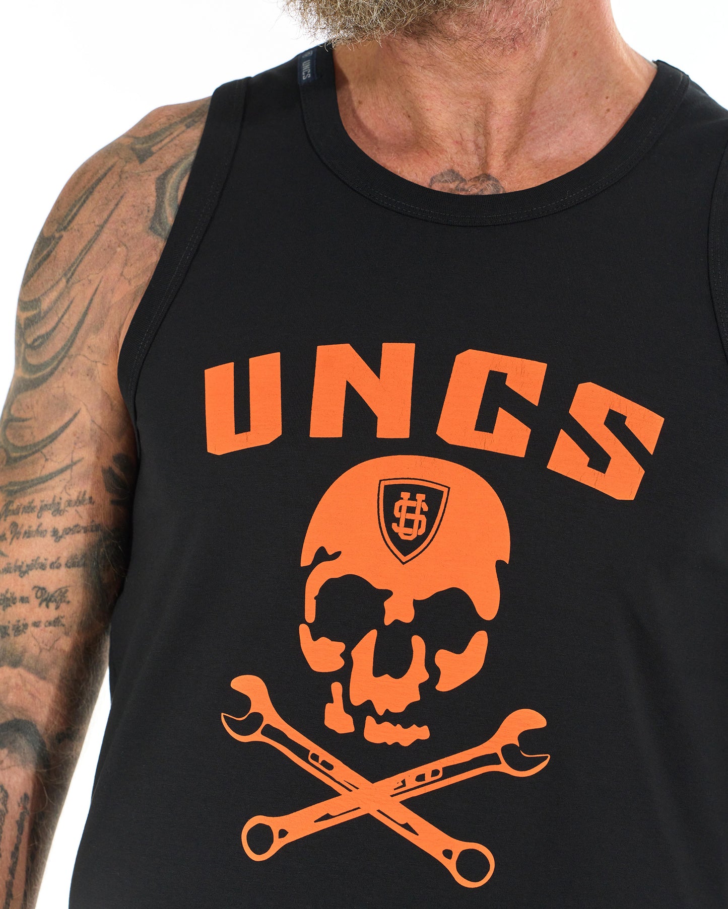 top WRENCH Men's BLACK/ORANGE
