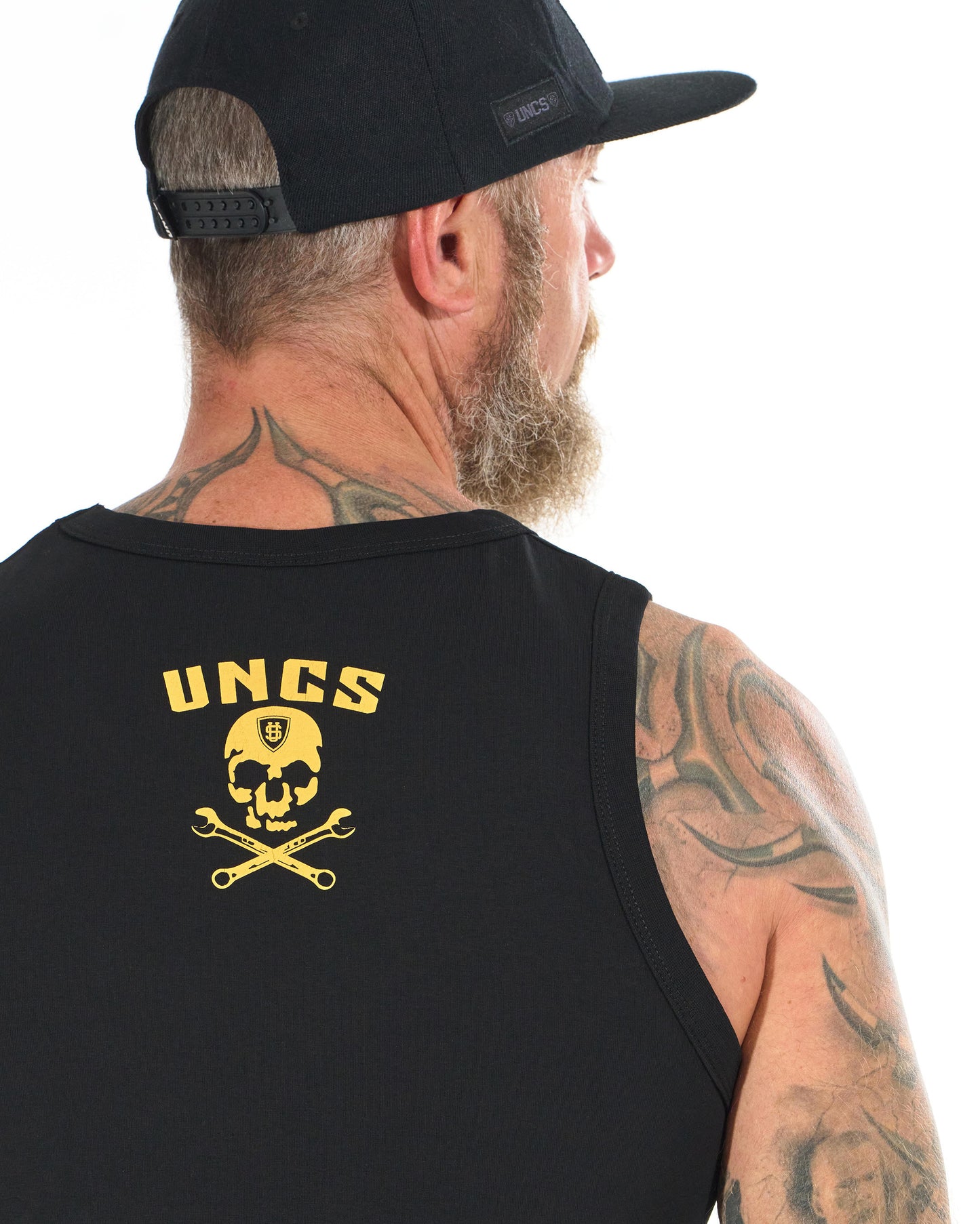 top WRENCH Men's BLACK/YELLOW