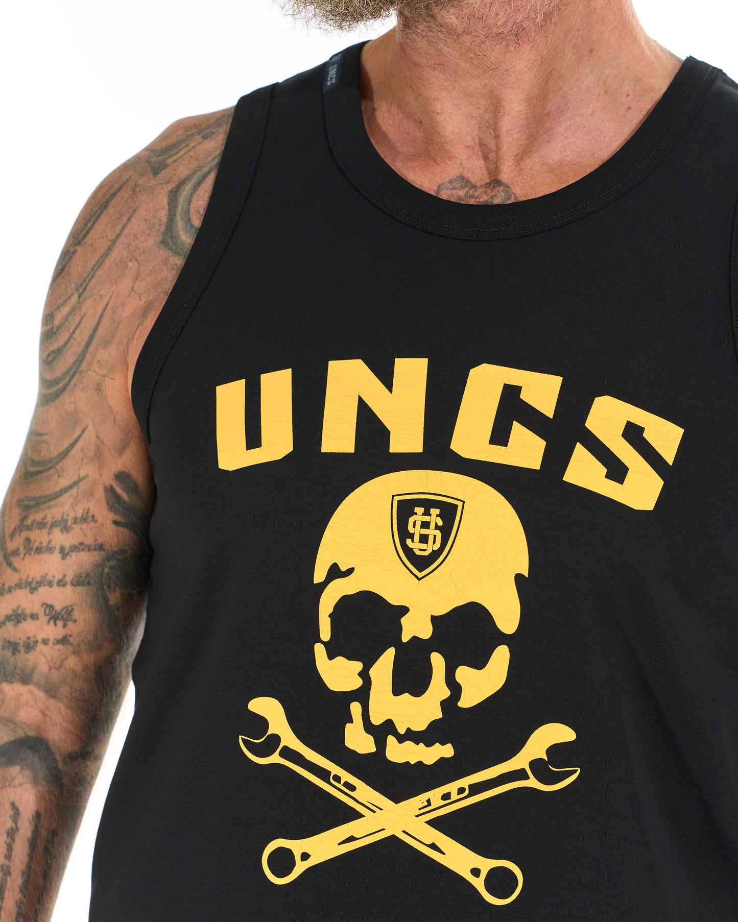 top WRENCH Men's BLACK/YELLOW