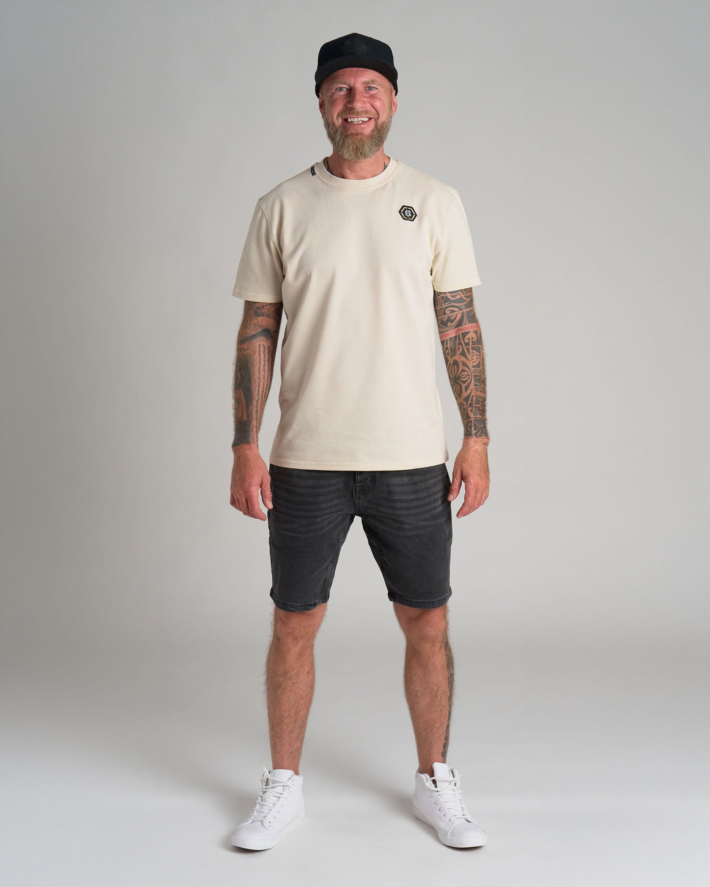 CAINE II Men's T-Shirt BEIGE