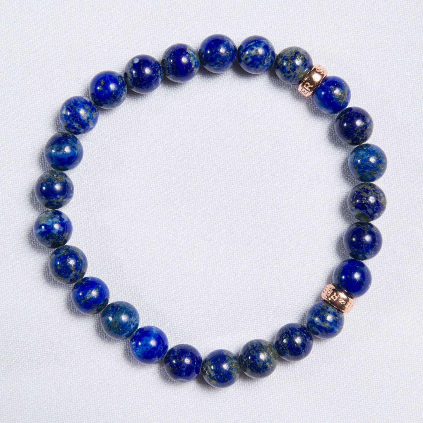 Bracelet Lapis Lazuli shiny 8 mm