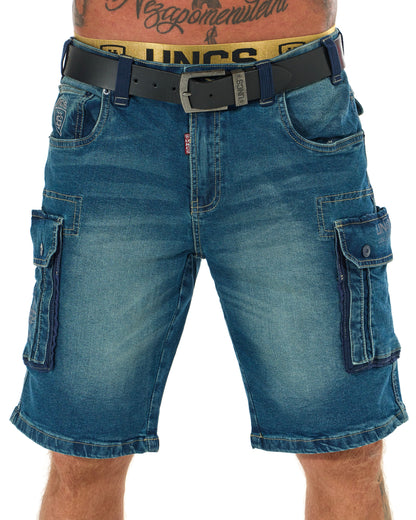 KENNETH Men's Shorts DENIM BLUE