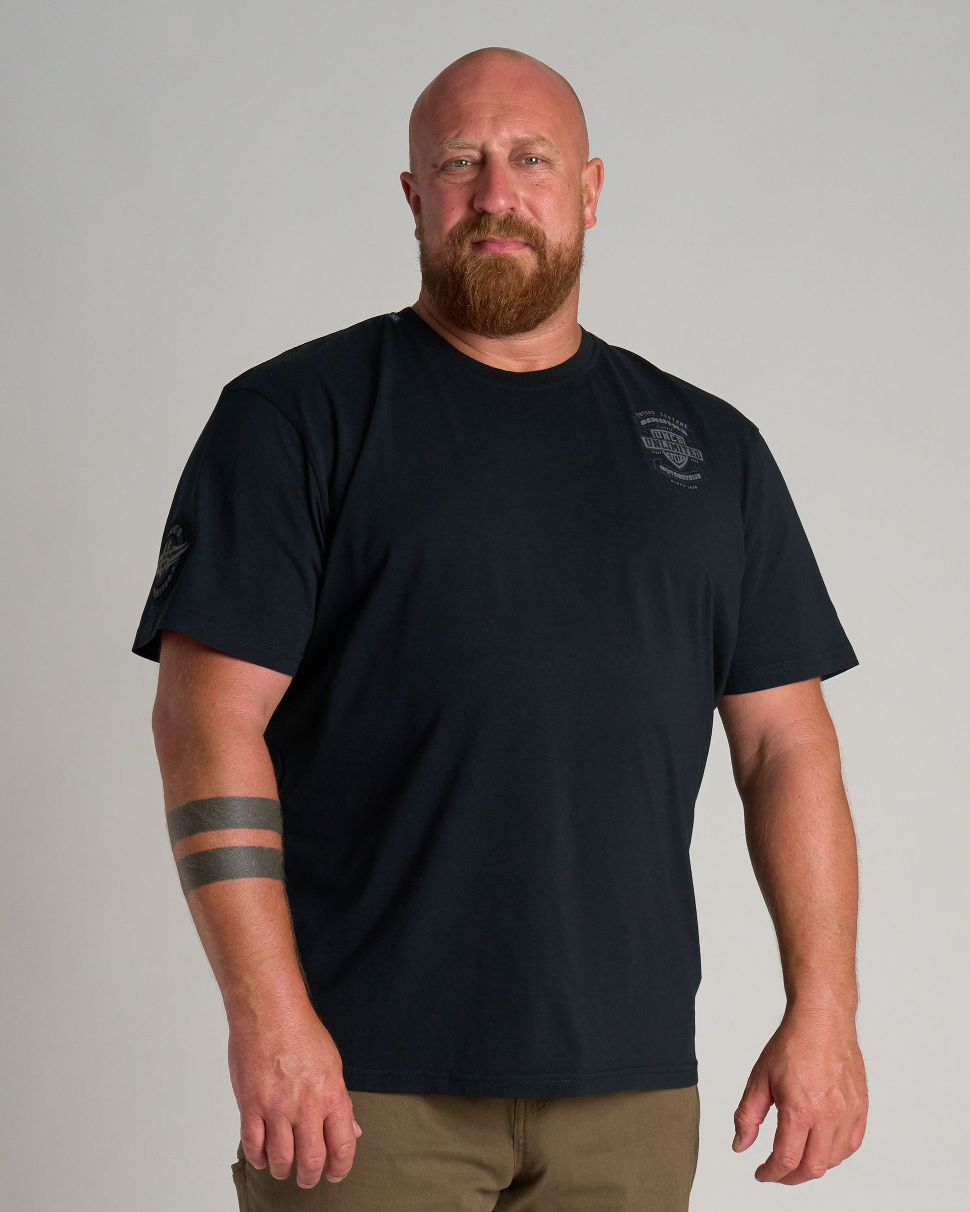 VINTAGE VIII Men's T-Shirt BLACK