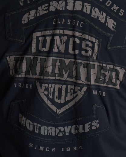 VINTAGE VIII Men's T-Shirt BLACK