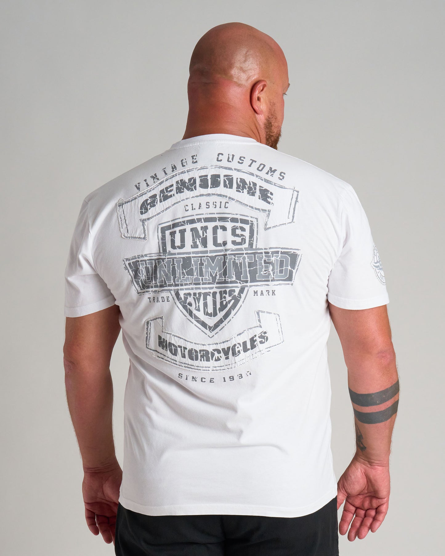 VINTAGE VIII Men's T-Shirt WHITE