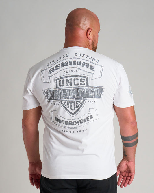 VINTAGE VIII Men's T-Shirt WHITE