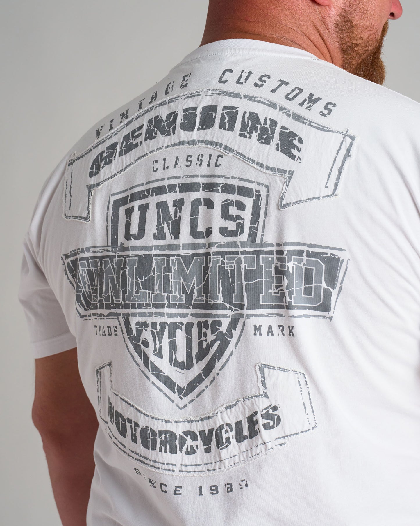 VINTAGE VIII Men's T-Shirt WHITE
