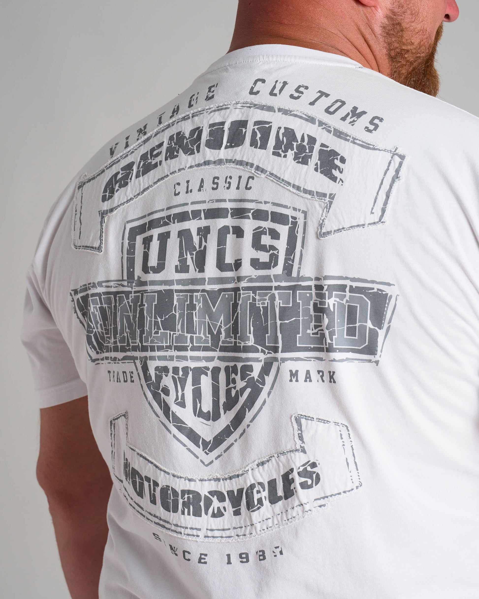 VINTAGE VIII Men's T-Shirt WHITE