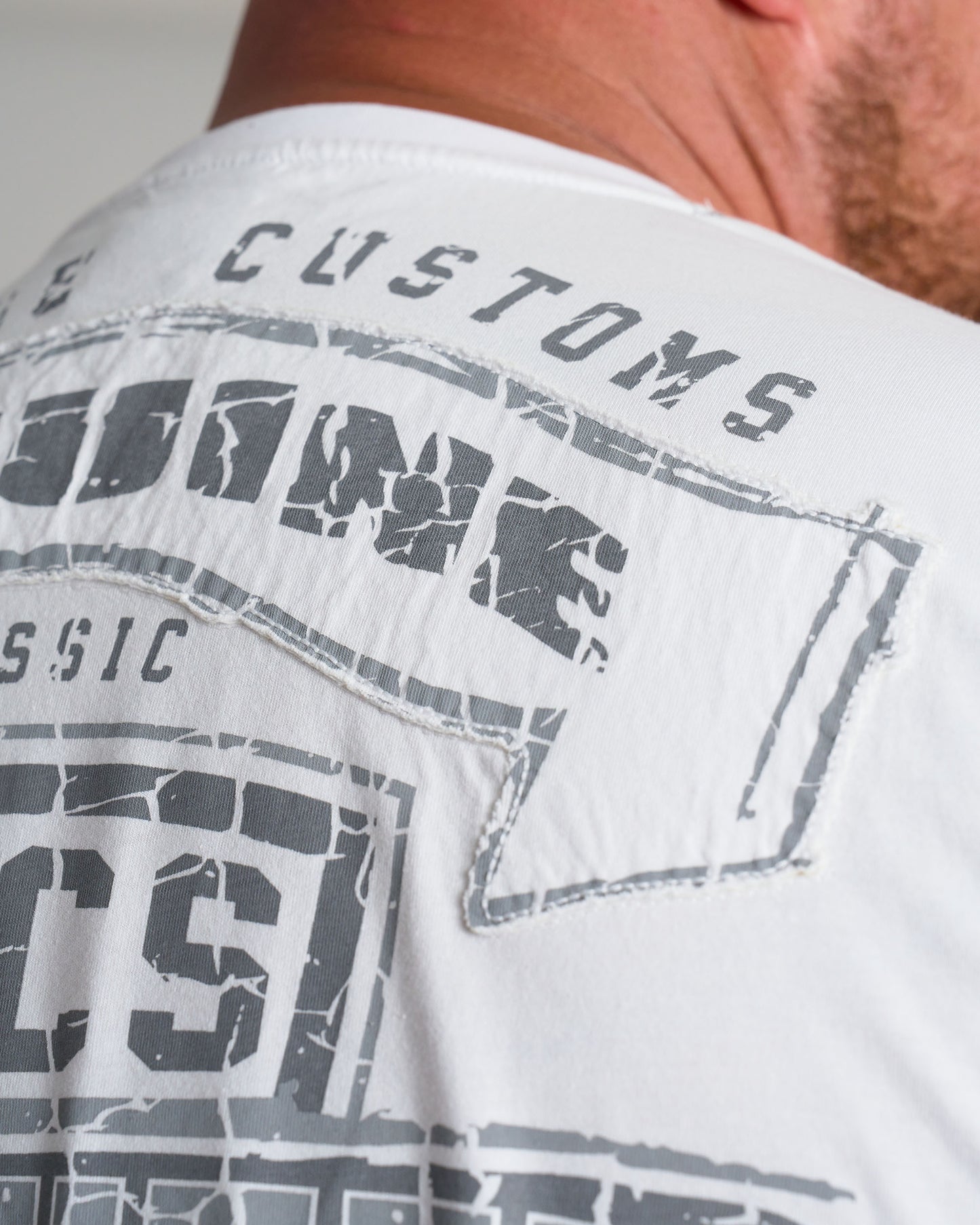 VINTAGE VIII Men's T-Shirt WHITE