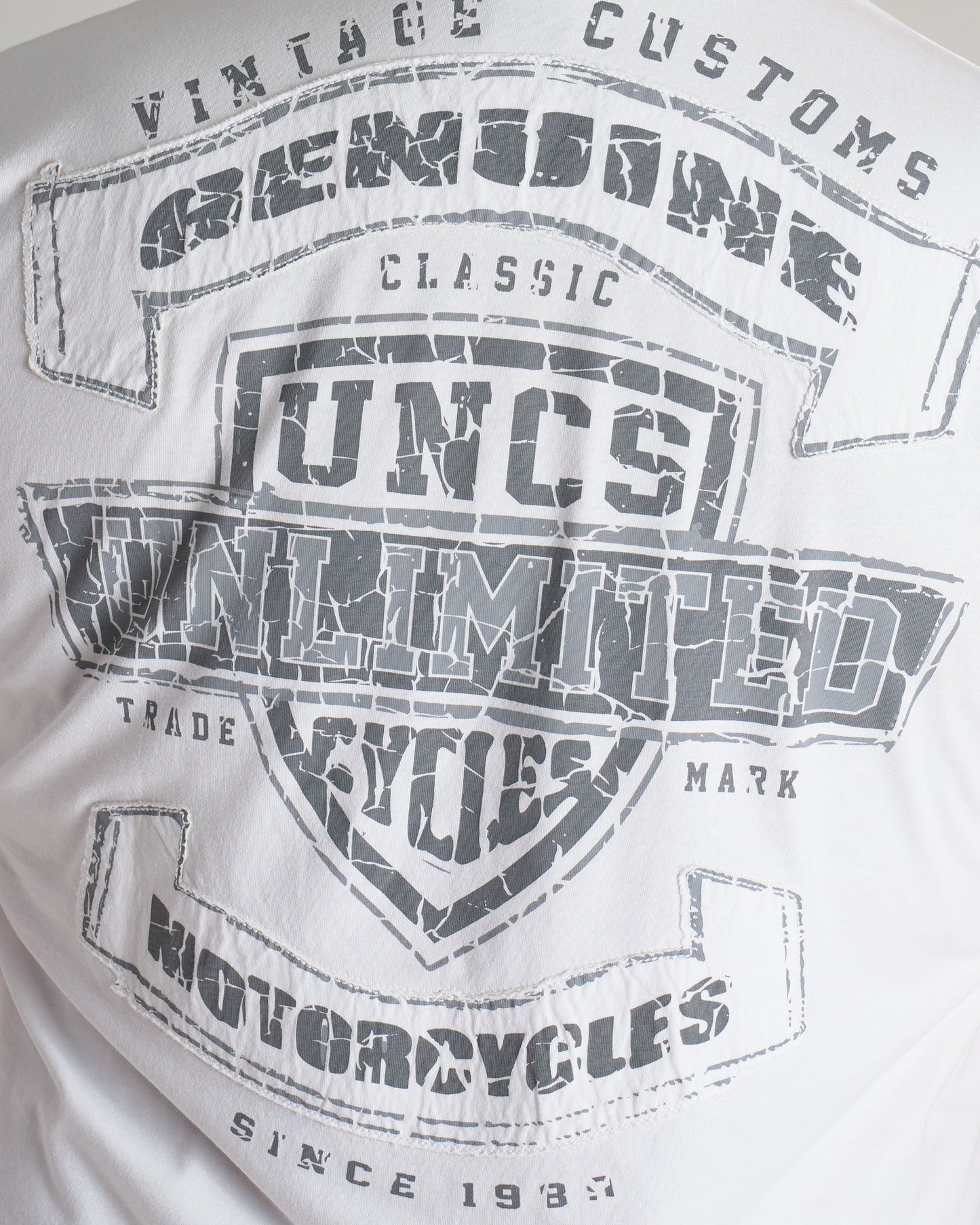 VINTAGE VIII Men's T-Shirt WHITE