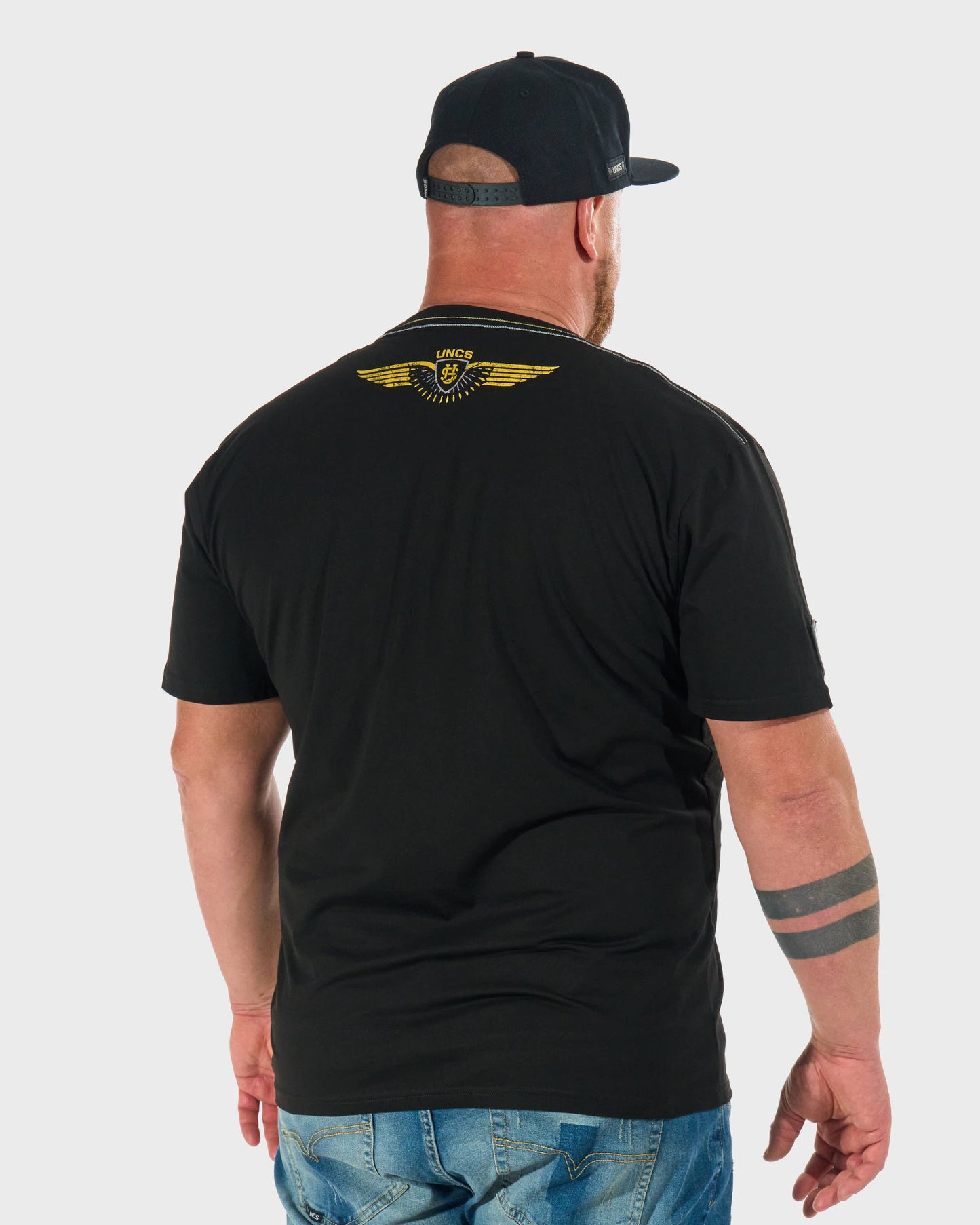 STORM Men's T-Shirt BLACK/YELLOW