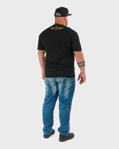 STORM Men's T-Shirt BLACK/YELLOW