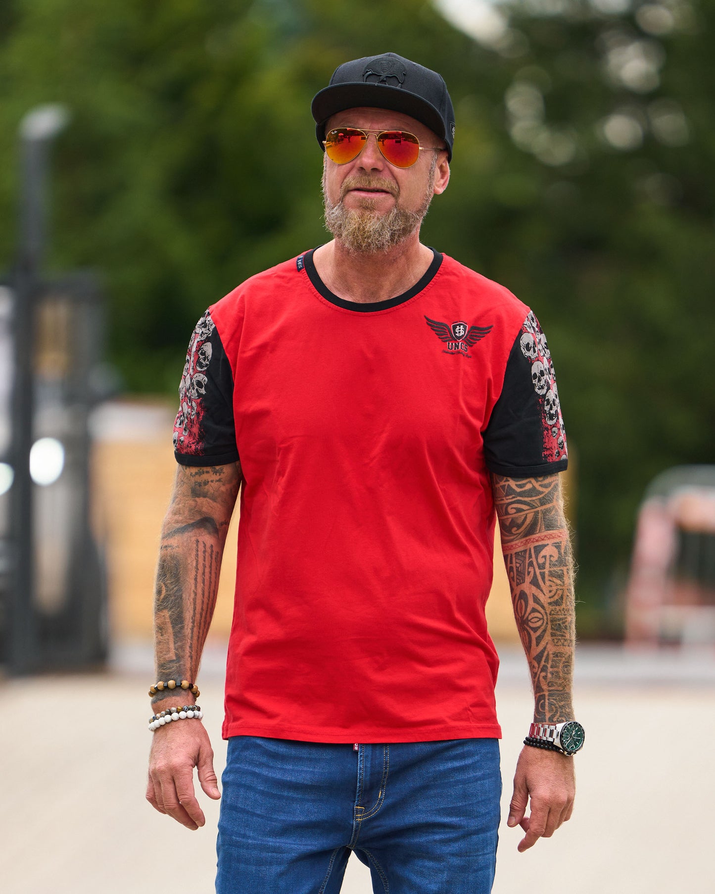 MALLORY IV Men's T-Shirt RED