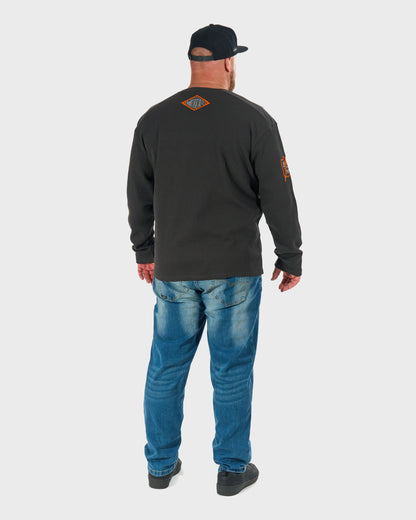 BROOKS III LS Men's T-Shirt ASPHALT