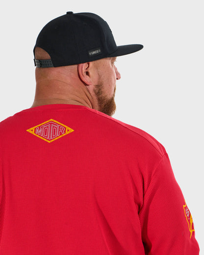 BROOKS III LS Men's T-Shirt RED