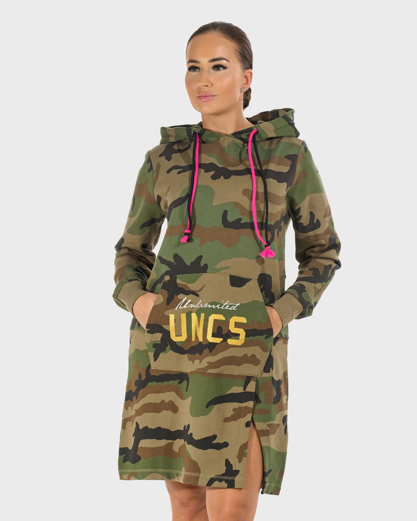 ANGELA Women's Dress CAMOUFLAGE