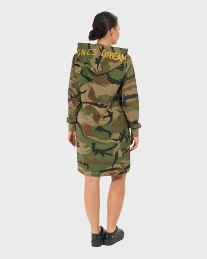 ANGELA Women's Dress CAMOUFLAGE
