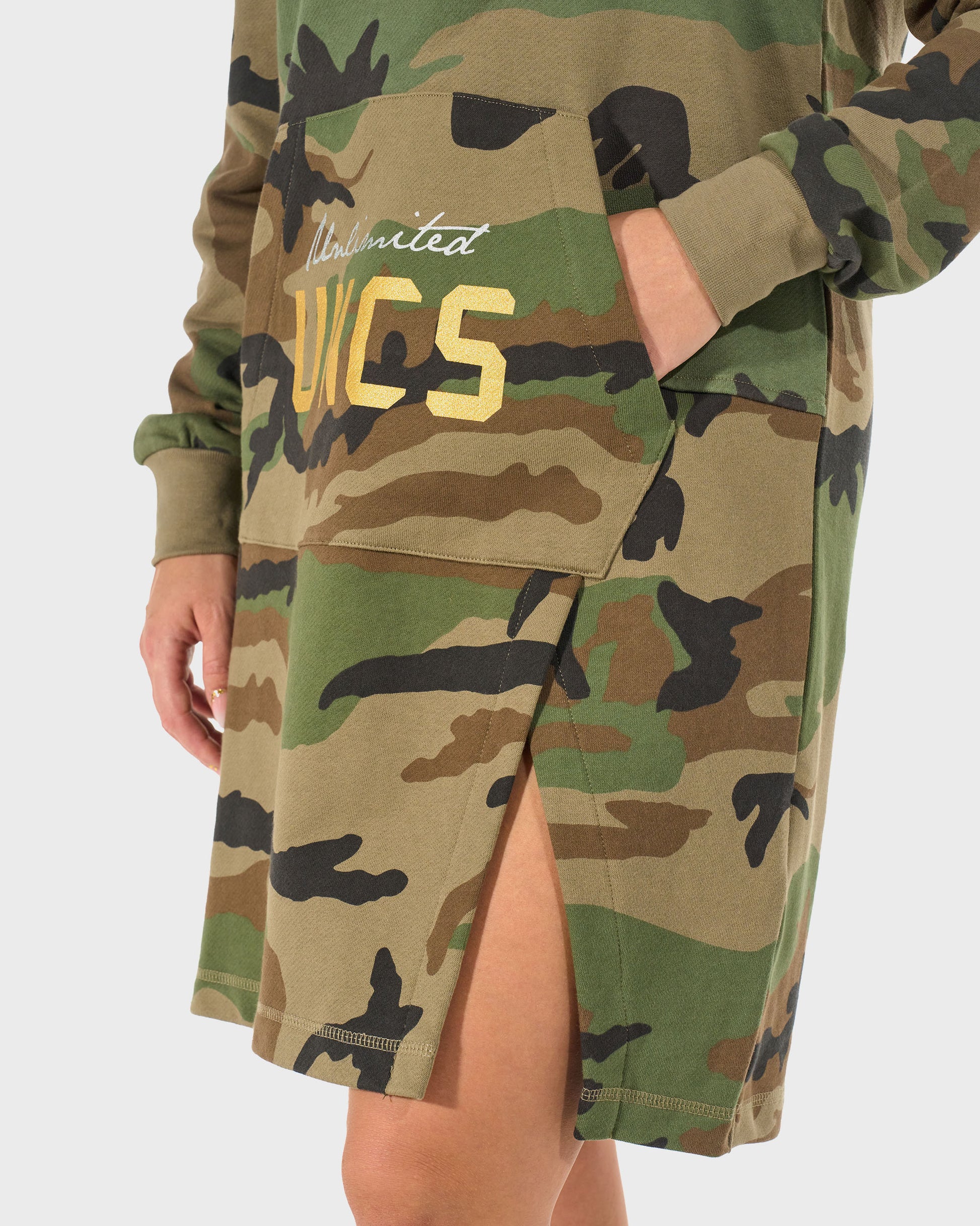 ANGELA Women's Dress CAMOUFLAGE