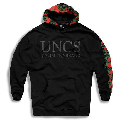 Black oversize hoodie from UNCS