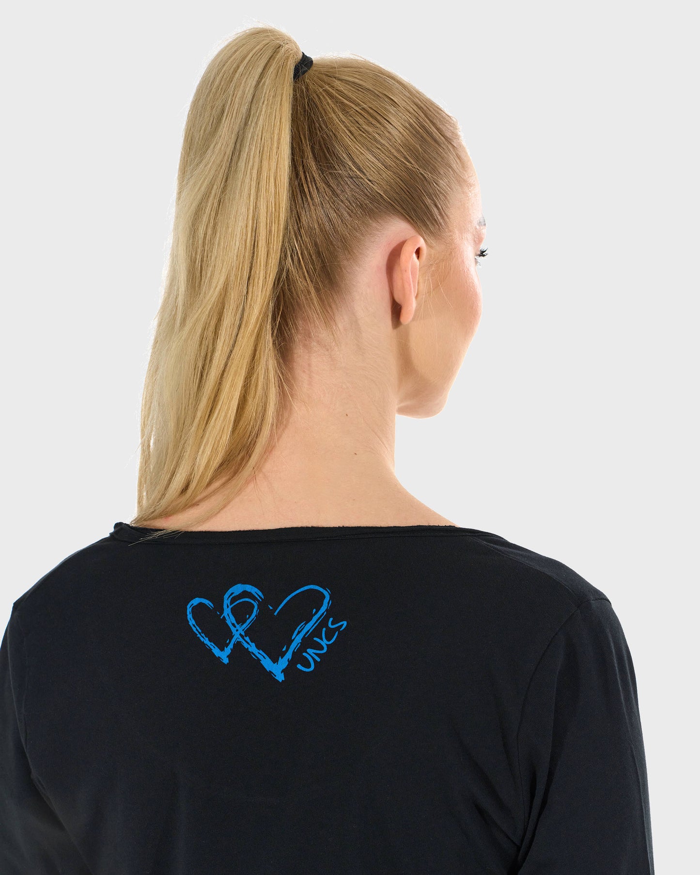 CLAUDIE LS BLACK Women's T-shirt BLACK