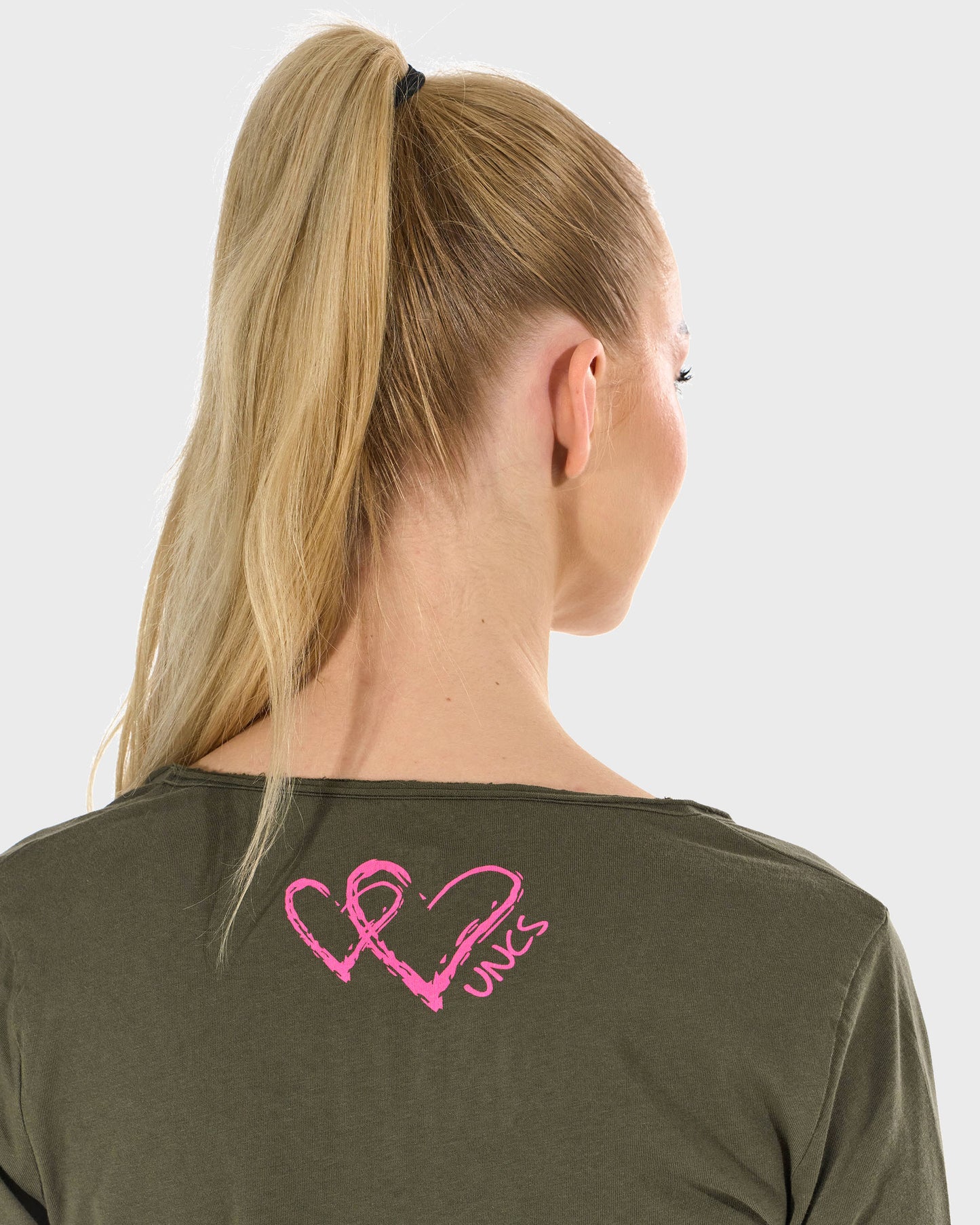 CLAUDIE LS KHAKI Women's T-shirt KHAKI