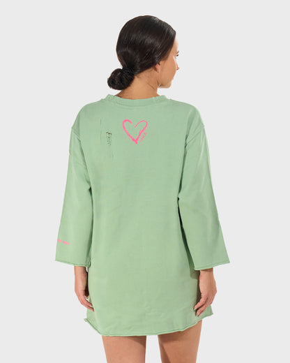 POMPONIE Women's Dress PISTACHIO