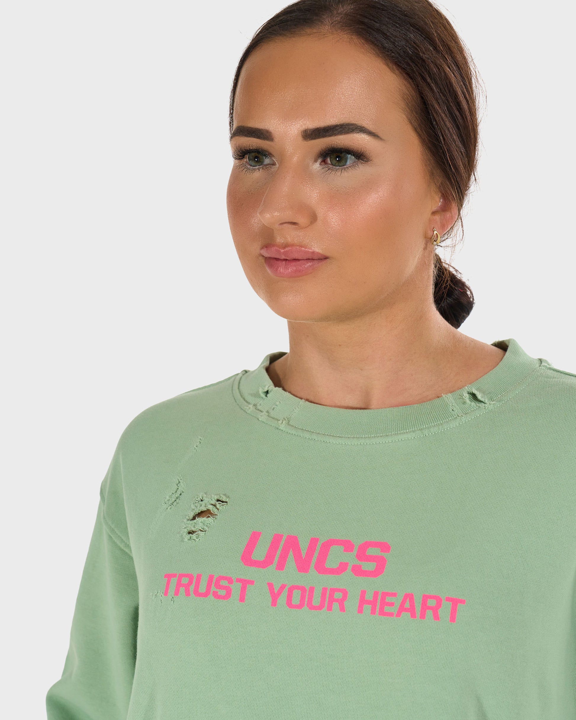 POMPONIE Women's Dress PISTACHIO