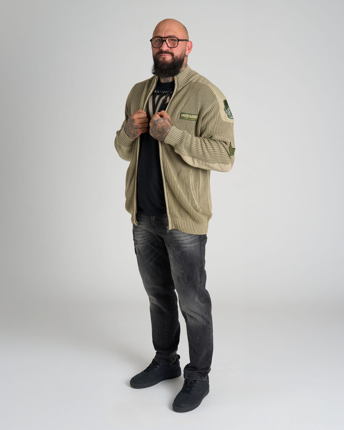 DENZEL Men's Pullover KHAKI