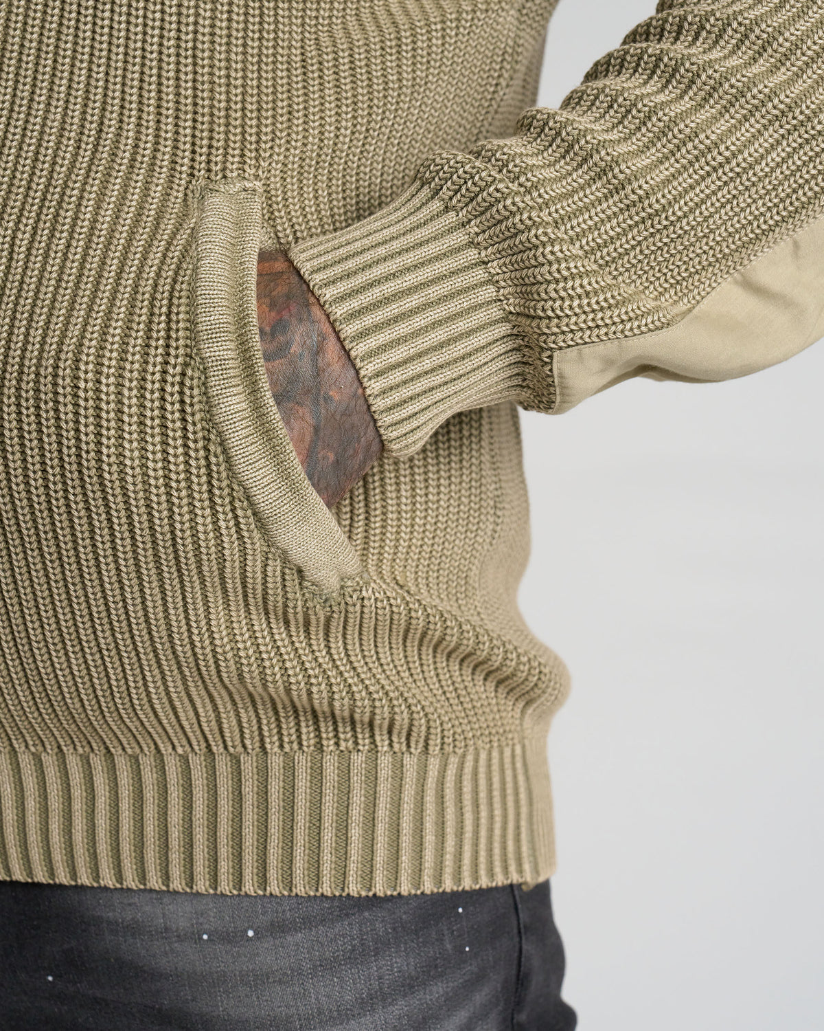 DENZEL Men's Pullover KHAKI