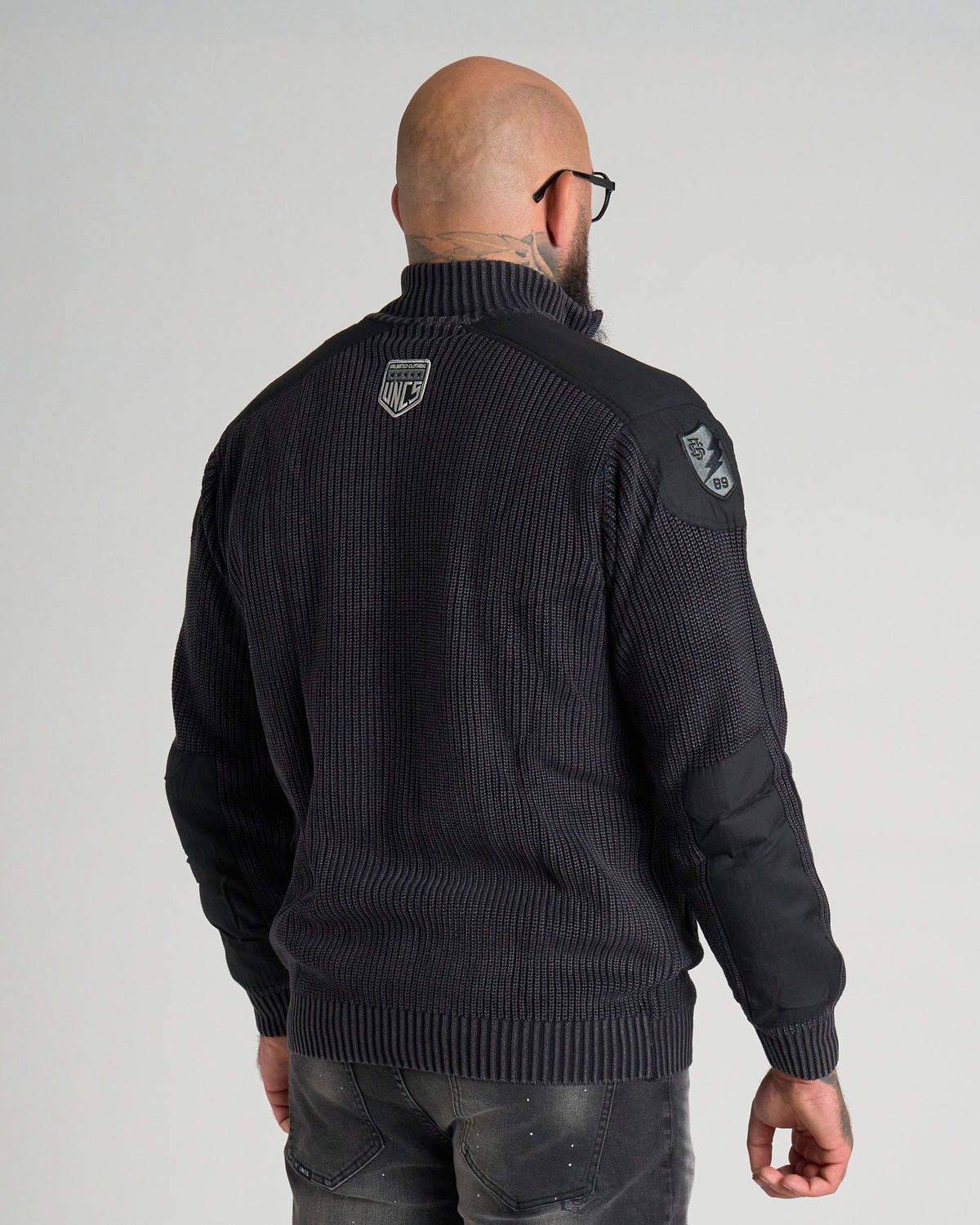 DENZEL Men's Pullover BLACK