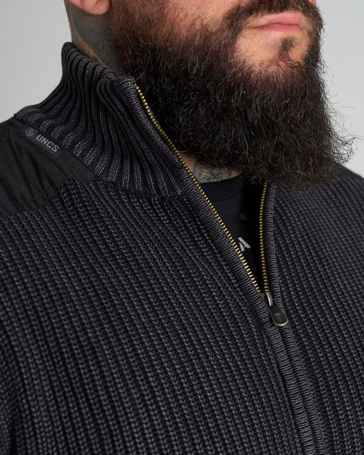 DENZEL Men's Pullover BLACK