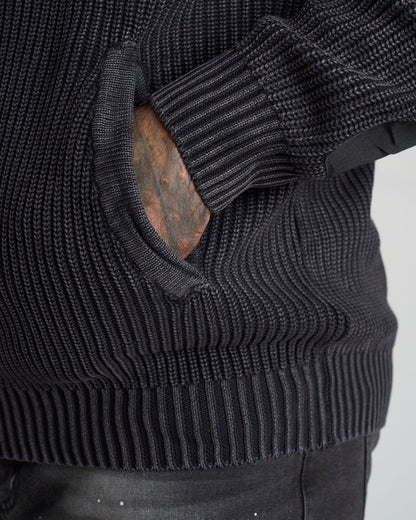 DENZEL Men's Pullover BLACK