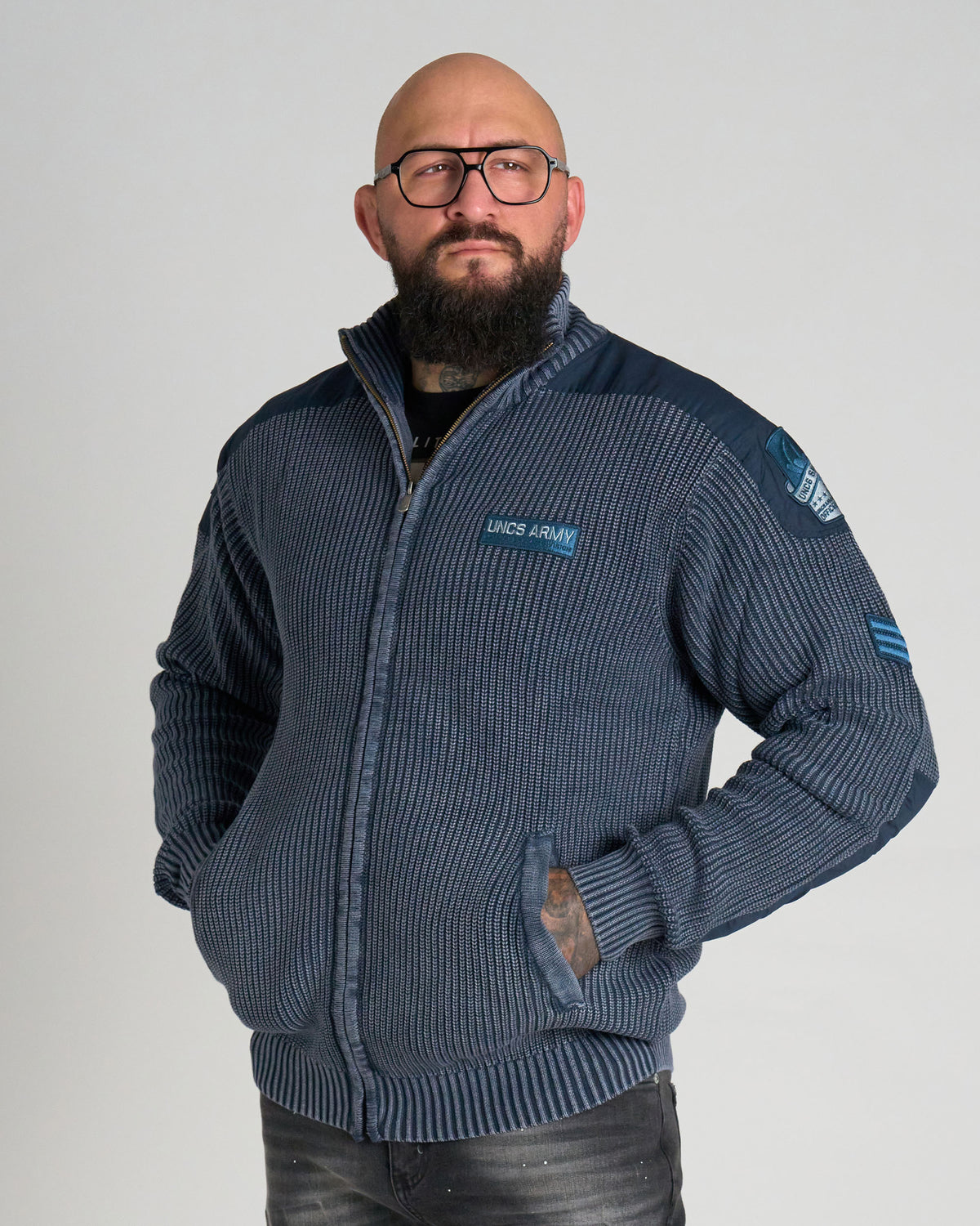 DENZEL Men's Pullover NAVY