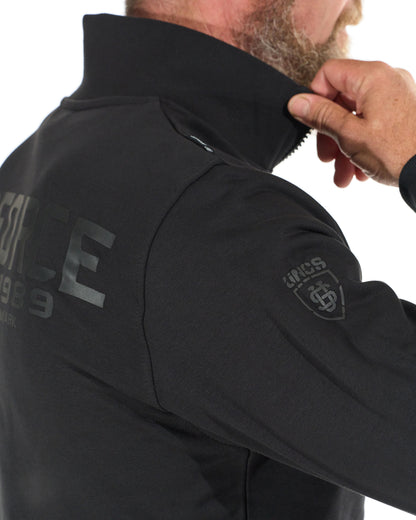 AIRFORCE IV Men's Sweatshirt BLACK