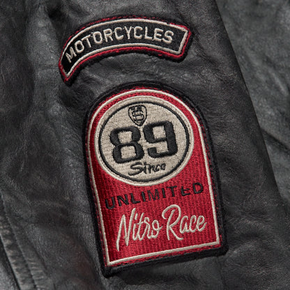 BIKER Men's Leather Jacket