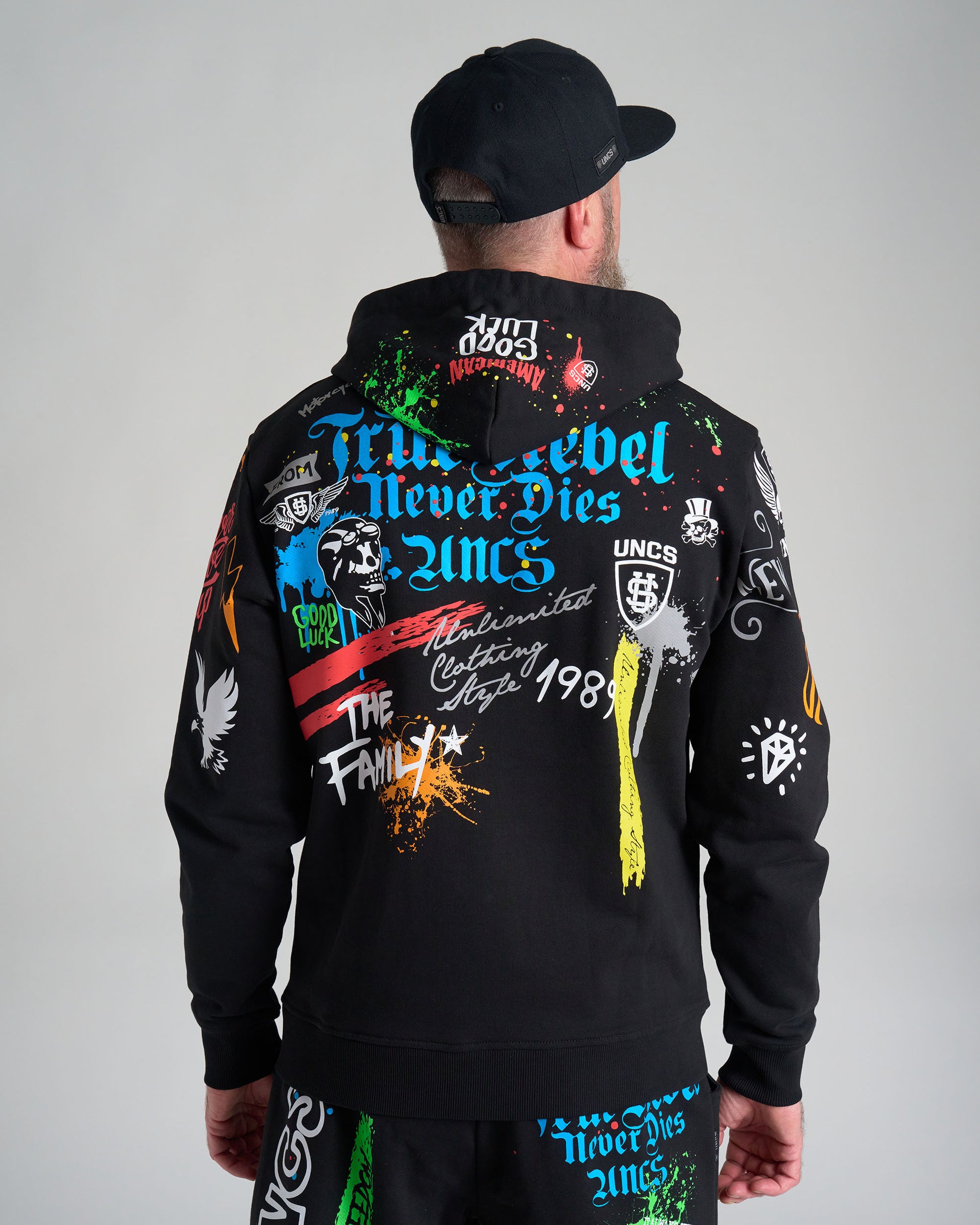 FREEDOM Men's Sweatshirt BLACK