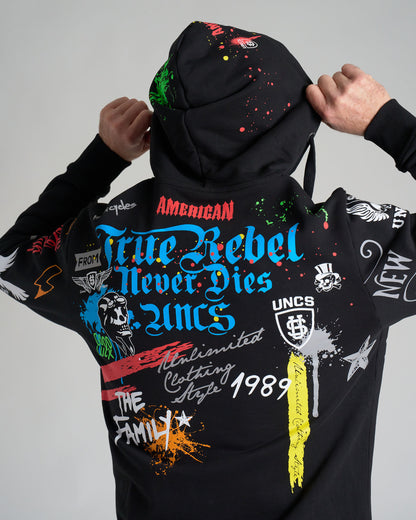 FREEDOM Men's Sweatshirt BLACK