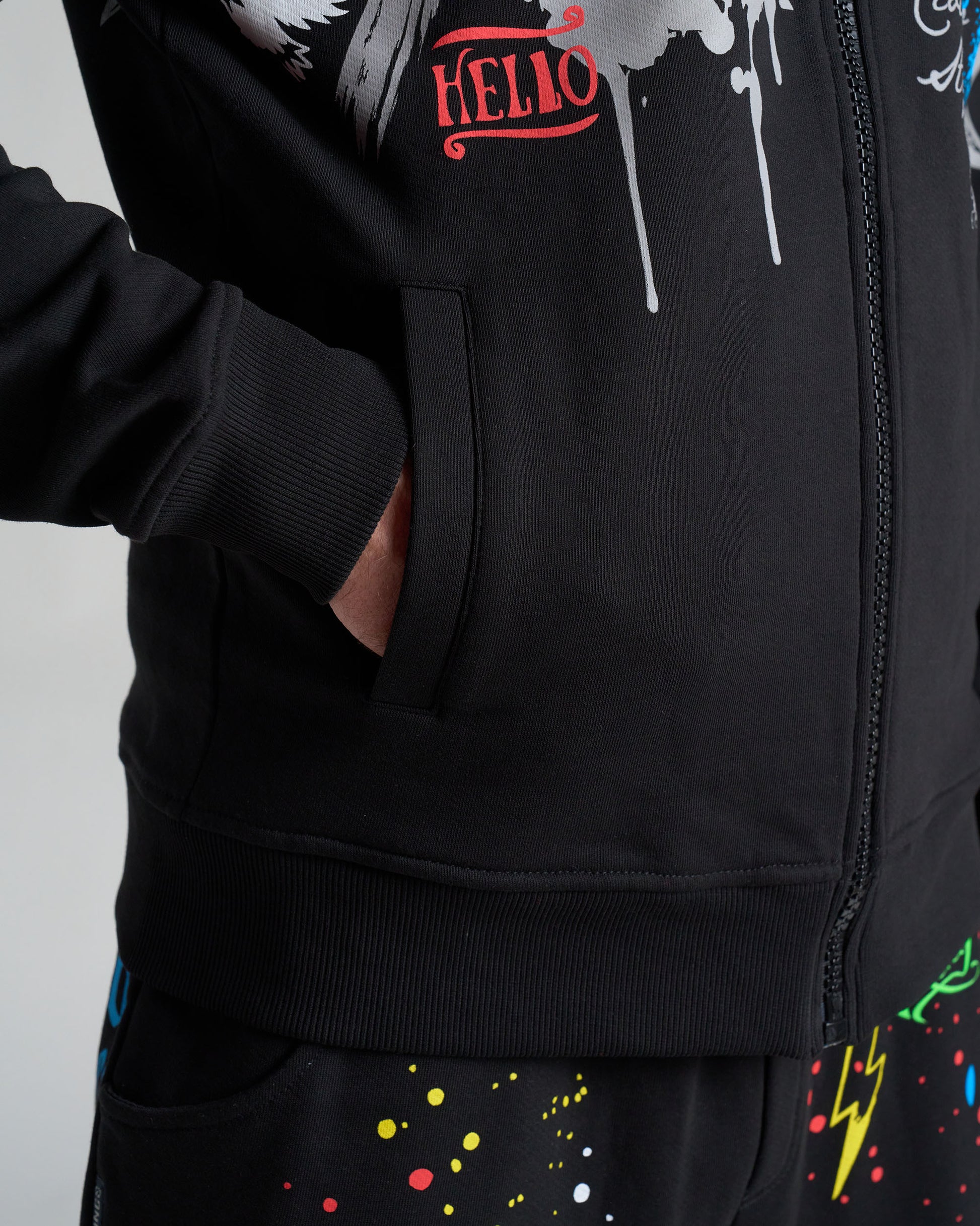 FREEDOM Men's Sweatshirt BLACK