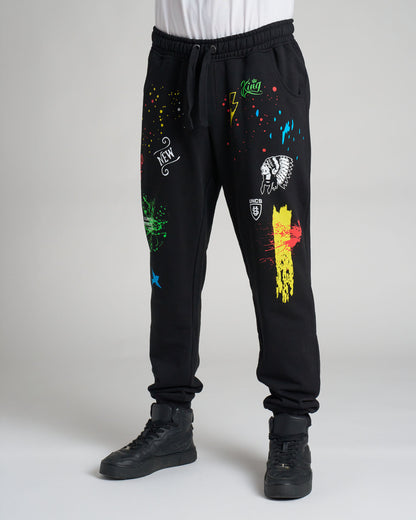 FREEDOM Men's Sweatpants BLACK