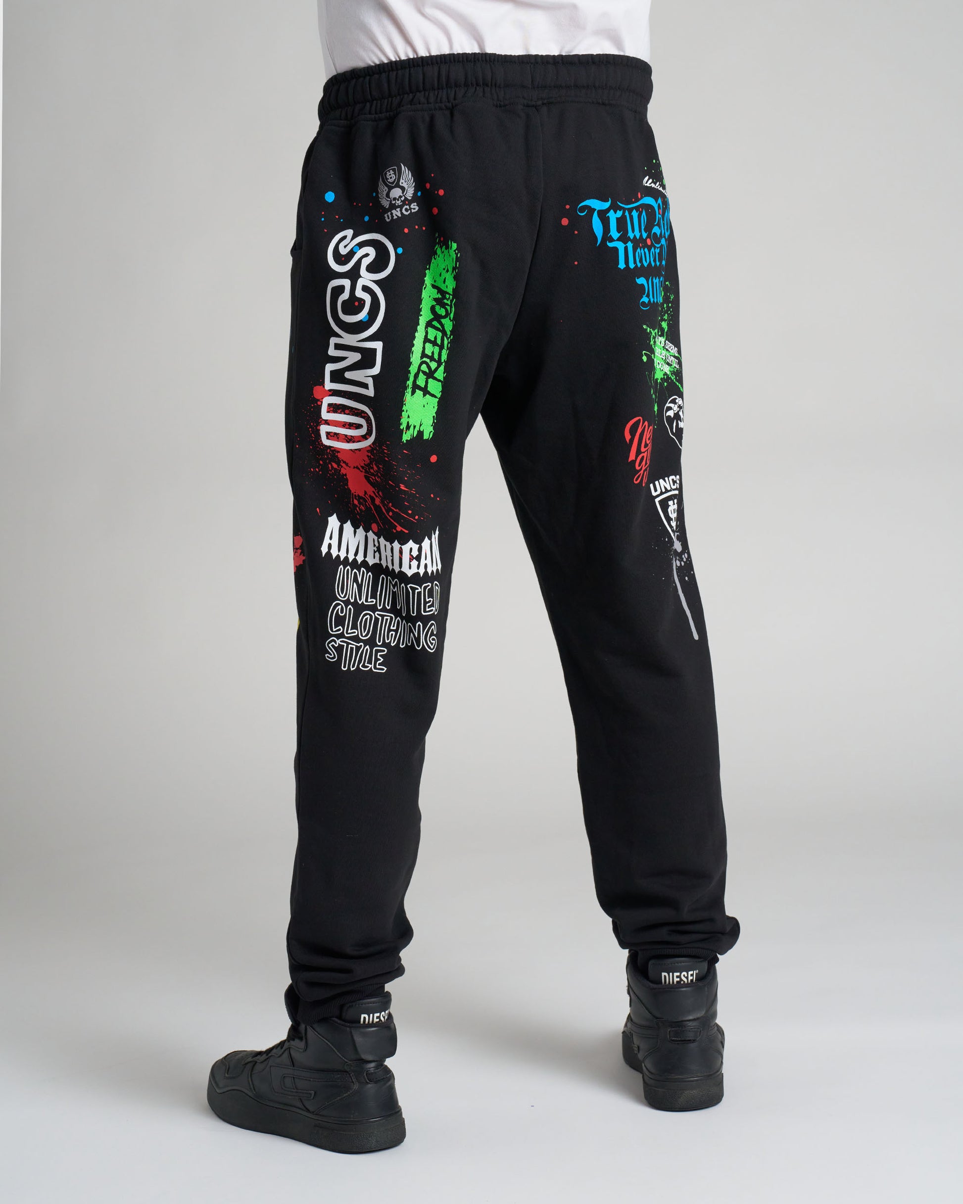 FREEDOM Men's Sweatpants BLACK