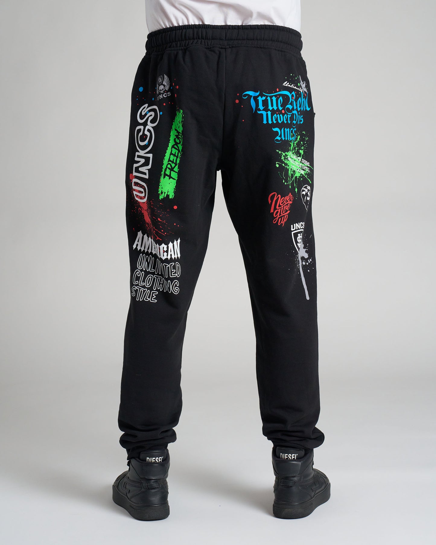 FREEDOM Men's Sweatpants BLACK